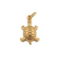 Brass Jewelry Pendants Turtle fashion jewelry & for woman golden nickel lead & cadmium free Approx 1mm Sold By PC