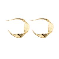 Brass Stud Earring fashion jewelry & for woman golden nickel lead & cadmium free Sold By Pair