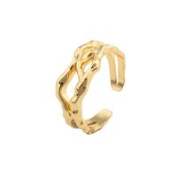 Brass Finger Ring fashion jewelry & for woman golden nickel lead & cadmium free Sold By PC