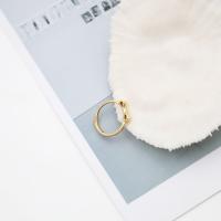 Ring Finger Titantium stali, Kokarda, Powlekane, biżuteria moda & dla kobiety, złoto, bez zawartości niklu, ołowiu i kadmu, 13mm, sprzedane przez PC