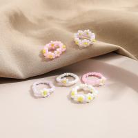 Finger Ring smykker, Seedbead, 6 stykker & mode smykker & forskellige stilarter for valg & for kvinde, nikkel, bly & cadmium fri, Solgt af sæt