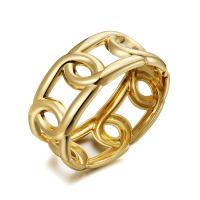 Zink Alloy Bangle Smycken, plated, mode smycken & för kvinna, guld, Säljs av PC