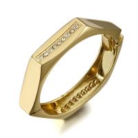 Bijoux de bracelet en alliage de zinc, Placage, bijoux de mode & pavé de micro strass & pour femme, plus de couleurs à choisir, Vendu par PC