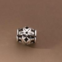 925 Sterling Silver Beads fashion jewelry & DIY nickel lead & cadmium free 6×6.5mm  2.8mm Sold By PC