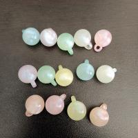 Acrylic Pendants, Round, DIY & luminated, more colors for choice, 14mm, Approx 290PCs/Bag, Sold By Bag