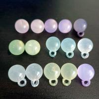 Acrylic Pendants, Round, DIY & luminated, more colors for choice, 14mm, Approx 300PCs/Bag, Sold By Bag
