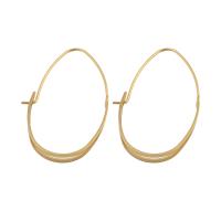 Brass Leverback Earring fashion jewelry & for woman golden nickel lead & cadmium free Sold By PC