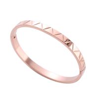 Stainless Steel Bangle 304 Stainless Steel Vacuum Ion Plating fashion jewelry & for woman Sold By PC