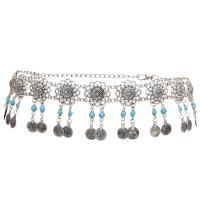 Tibetan Style Waist Chain, with Acrylic, plated, Bohemian style & different styles for choice & for woman, Sold By PC