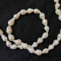 Perles nacres baroques de culture d'eau douce , perle d'eau douce cultivée, DIY, blanc, 6-8mm, Vendu par Environ 37 cm brin