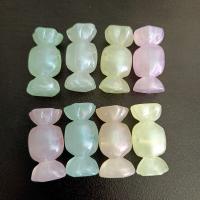 Perle acrylique, bonbon, DIY & lumineux, couleurs mélangées, 15x31mm, Environ 100PC/sac, Vendu par sac