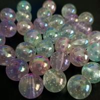 Perles  acrylique plaqué , Rond, Placage UV, DIY & lumineux, plus de couleurs à choisir, 16mm, Environ 100PC/sac, Vendu par sac