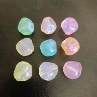 Acrylic Jewelry Beads, DIY & luminated, more colors for choice, 16mm, Approx 100PCs/Bag, Sold By Bag