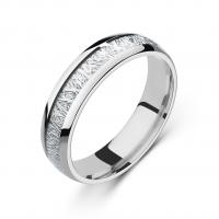 Vinger Ring in edelstaal, 304 roestvrij staal, mode sieraden & uniseks & verschillende grootte voor keus, 6mm, Verkocht door PC