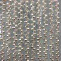 Perlas Arroz Freshwater, Perlas cultivadas de agua dulce, Bricolaje, Blanco, 4-5mm, Vendido para aproximado 37 cm Sarta