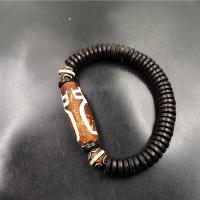 Fashion Armband Sieraden, Kokosnoot, Vintage & uniseks, Lengte Ca 18 cm, Verkocht door PC