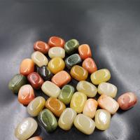 Natural Jade Beads, Lighter Imperial Jade, DIY, Random Color, 15-18mm, Sold By PC
