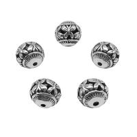 Tibetan Style Spacer Beads, antique silver color plated, DIY, 11x10mm, Hole:Approx 1.5mm, Approx 50PCs/Bag, Sold By Bag