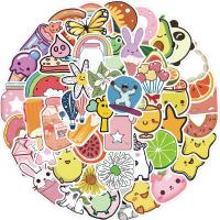 Sticker Paper, Soft PVC, printing, mixed pattern & DIY & waterproof, 30-60mm, Sold By Set