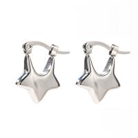 Stainless Steel Lever Back Earring, 304 Stainless Steel, fashion jewelry & for woman, 18.70x15mm, Sold By Pair