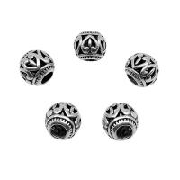Tibetan Style Spacer Beads, antique silver color plated, DIY, 11x9mm, Hole:Approx 4.5mm, Approx 50PCs/Bag, Sold By Bag