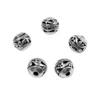 Tibetan Style Spacer Beads, antique silver color plated, DIY, 8x8mm, Hole:Approx 2mm, Approx 50PCs/Bag, Sold By Bag