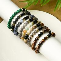Gemstone Bracelets with Brass plated fashion jewelry Length 18 cm Sold By PC