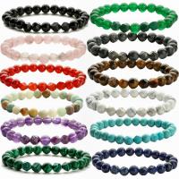 Gemstone Bracelets plated fashion jewelry nickel lead & cadmium free Length Approx 7 Inch Sold By PC