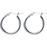 925 Sterling Silver Lever Back Earring Korean style & for woman silver color Sold By Pair