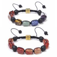 Gemstone Bracelets, handmade, Natural & fashion jewelry & for woman, more colors for choice, Sold Per 19-30 cm Strand