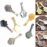 Shell Pendants, Guitar, DIY, more colors for choice, 11x24mm, Sold By PC