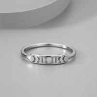 Edelstahl Ringe, 304 Edelstahl, Modeschmuck & für Frau, keine, frei von Nickel, Blei & Kadmium, Größe:8, verkauft von PC