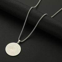 Stainless Steel Jewelry Necklace 304 Stainless Steel fashion jewelry nickel lead & cadmium free 60cm Sold By PC