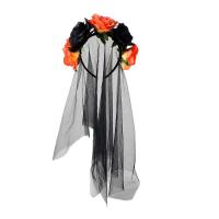 Hair Bands, Polyester, with Gauze, Halloween Design & for woman, more colors for choice, 60x20cm, Sold By PC