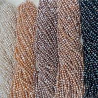 Barok ferskvandskulturperle Beads, Ferskvandsperle, du kan DIY, flere farver til valg, 6-7mm, Solgt Per Ca. 37 cm Strand