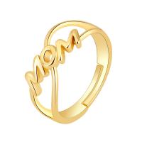 Brass δάχτυλο του δακτυλίου, Ορείχαλκος, επιχρυσωμένο, κοσμήματα μόδας & για τη γυναίκα, περισσότερα χρώματα για την επιλογή, νικέλιο, μόλυβδο και κάδμιο ελεύθεροι, 22.03x11.57mm, Sold Με PC