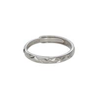 Solidny srebrny pierścień, 925 Srebro, biżuteria moda & dla obu płci, bez zawartości niklu, ołowiu i kadmu, 2.5mm, sprzedane przez PC