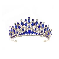Bridal Tiaras, Tibetan Style, plated, fashion jewelry & for woman & with rhinestone, more colors for choice, nickel, lead & cadmium free, Inner Diameter:Approx 155mm, Sold By PC