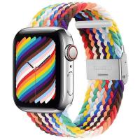 Watch Bands nylon elastic cord with 304 Stainless Steel Adjustable & for apple watch & DIY Length Approx 5.5-8.7 Inch Sold By PC