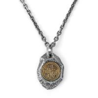 Ожерелья из латуни, Латунь, ювелирные изделия моды & разные стили для выбора & Мужский, не содержит никель, свинец, 28u00d719.5u00d74.3mm,3mm, длина Приблизительно 60 см, продается Пара