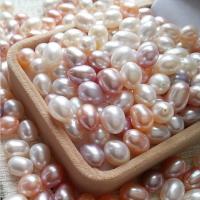 Cultured Rice Freshwater Pearl Beads, DIY & different size for choice, more colors for choice, 10PCs/Bag, Sold By Bag