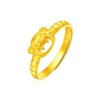 Mässing Finger Ring, Tiger, mode smycken & för kvinna, nickel, bly och kadmium gratis, Storlek:7, Säljs av PC