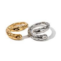 Vinger Ring in edelstaal, 304 roestvrij staal, mode sieraden & voor vrouw, meer kleuren voor de keuze, Verkocht door PC