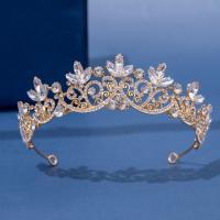 Bridal Tiaras, Tibetan Style, fashion jewelry & for woman & with rhinestone, more colors for choice, nickel, lead & cadmium free, Sold By PC