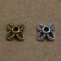 Tibetan Style Spacer Beads, Flower, plated, DIY, more colors for choice, 2.50x5.50mm, Approx 100PCs/Bag, Sold By Bag