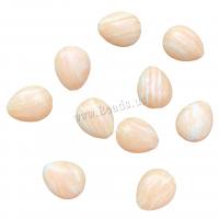 Synthetische Türkis Perle, oval, DIY, gelb, 14x18mm, 100PCs/Tasche, verkauft von Tasche