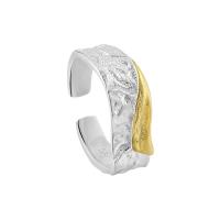 Sterling Silver Jewelry Finger Ring, 925 argento sterlina, placcato, gioielli di moda & unisex, argento, Misura:16, Venduto da coppia