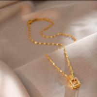 Titanstahl Halskette, Modeschmuck & für Frau, frei von Nickel, Blei & Kadmium, 35cm, verkauft von PC