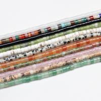 Gemstone Jewelry Beads, polished, DIY & different materials for choice, 2x3mm, 160PCs/Strand, Sold By Strand