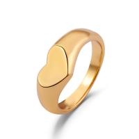 Brass δάχτυλο του δακτυλίου, Ορείχαλκος, κοσμήματα μόδας & διαφορετικό μέγεθος για την επιλογή & για τη γυναίκα, χρυσαφένιος, 20mm, Sold Με PC